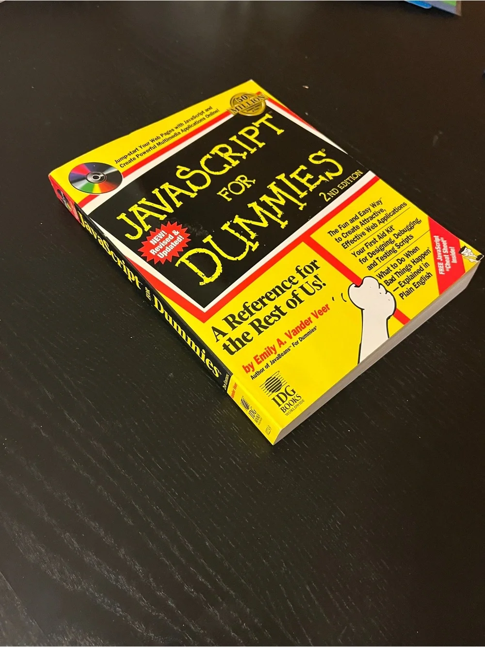 (Original $29.99) IDG Books JavaScript For Dummies 2nd Edition Book CD